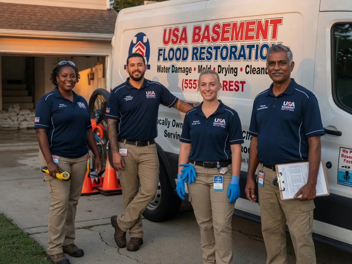 Basement Flood Cleanup company in Chrisman, IL